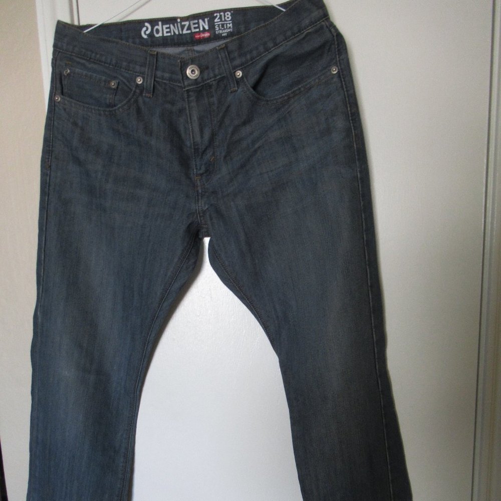 Deizen Jeans, Indigo, Little Wear, Mens Regular Fit Size 32/30, preowned
